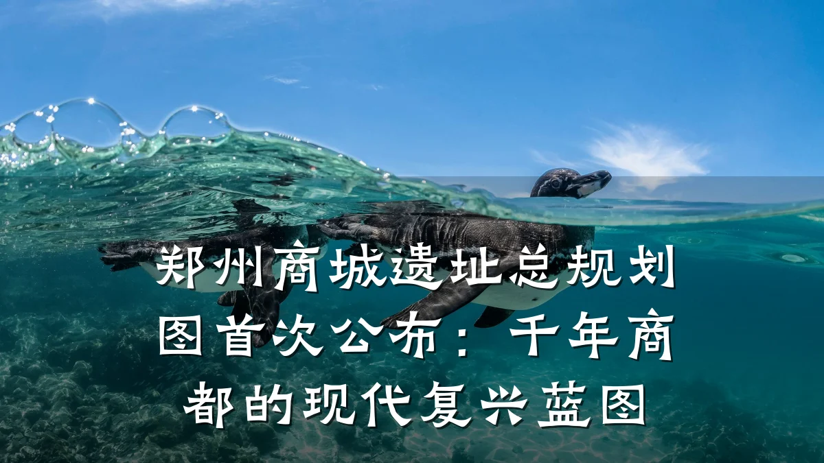 郑州商城遗址总规划图首次公布:千年商都的现代复兴蓝图