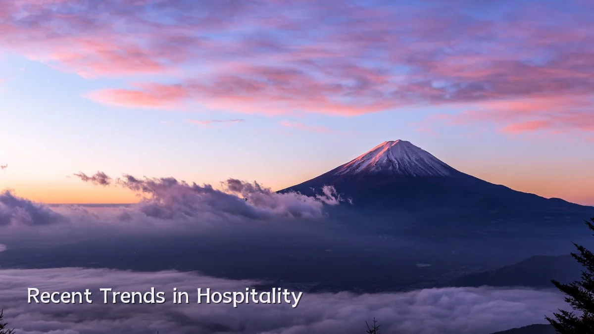 Recent Trends in Hospitality