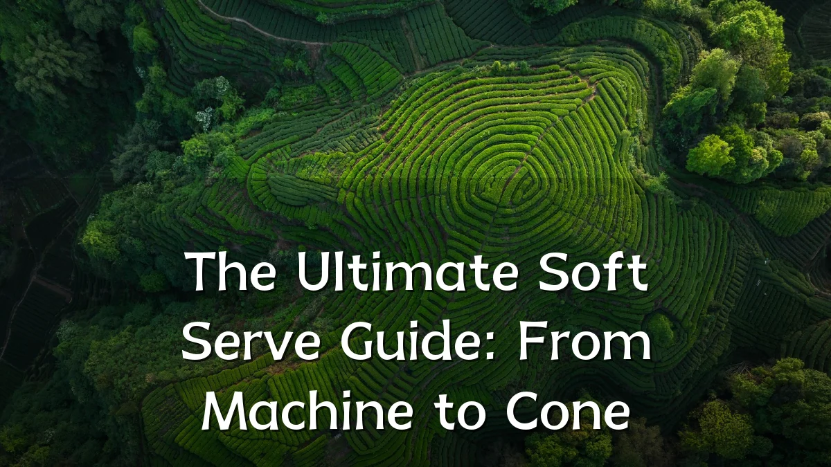 The Ultimate Soft Serve Guide: From Machine to Cone