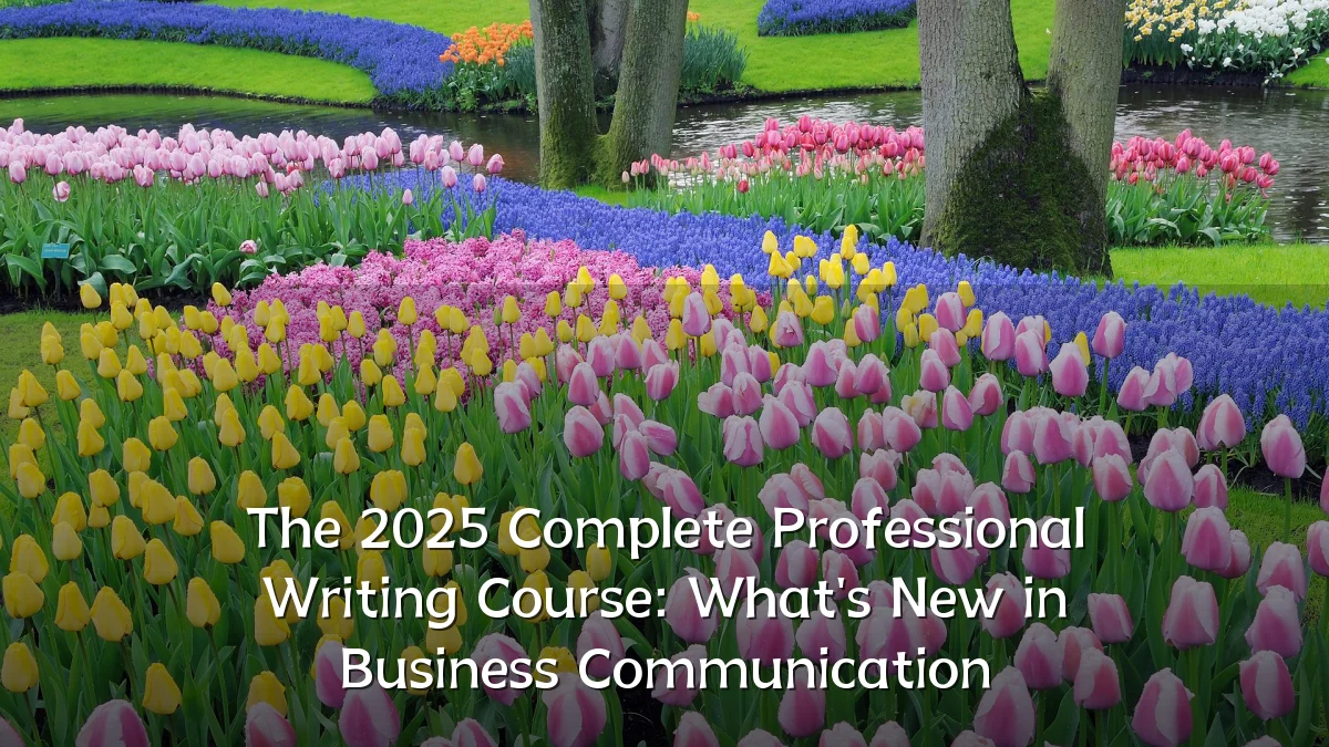 The 2025 Complete Professional Writing Course: What's New in Business Communication