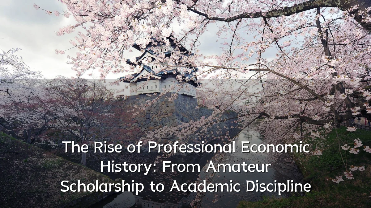 The Rise of Professional Economic History: From Amateur Scholarship to Academic Discipline