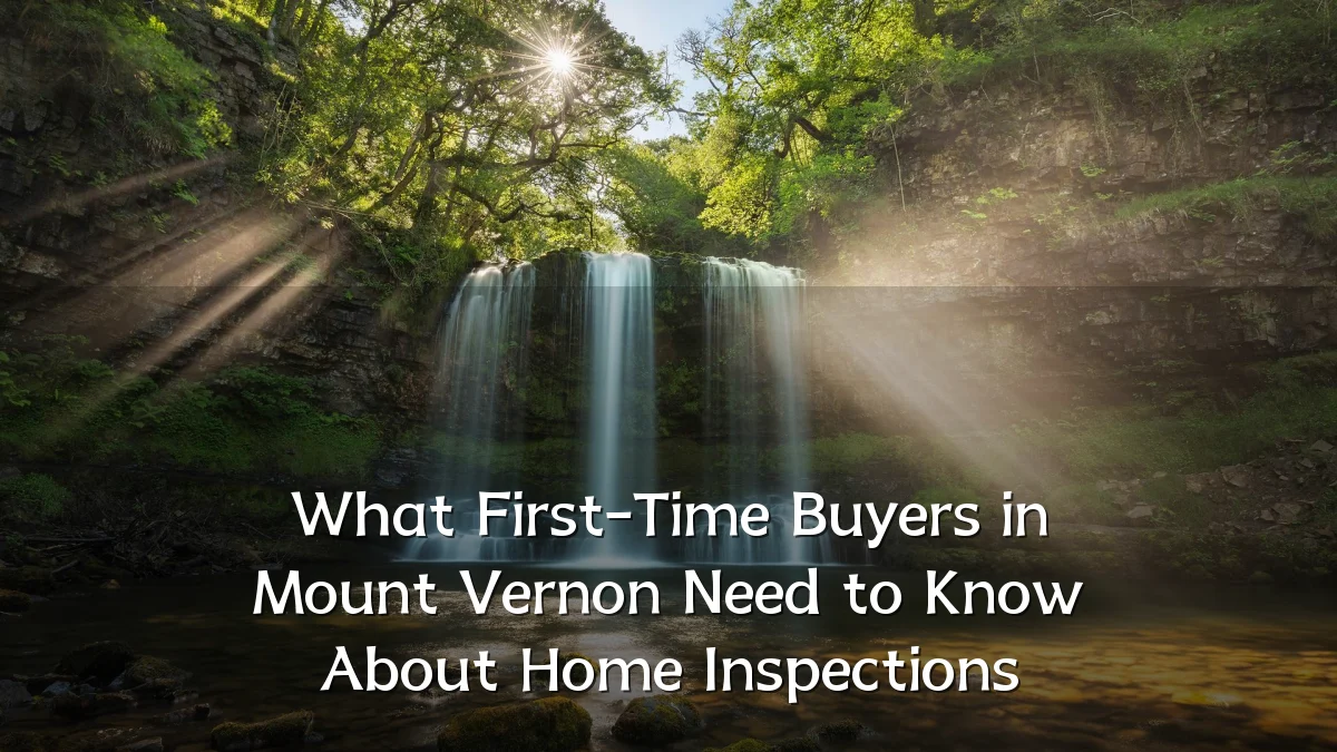 What First-Time Buyers in Mount Vernon Need to Know About Home Inspections