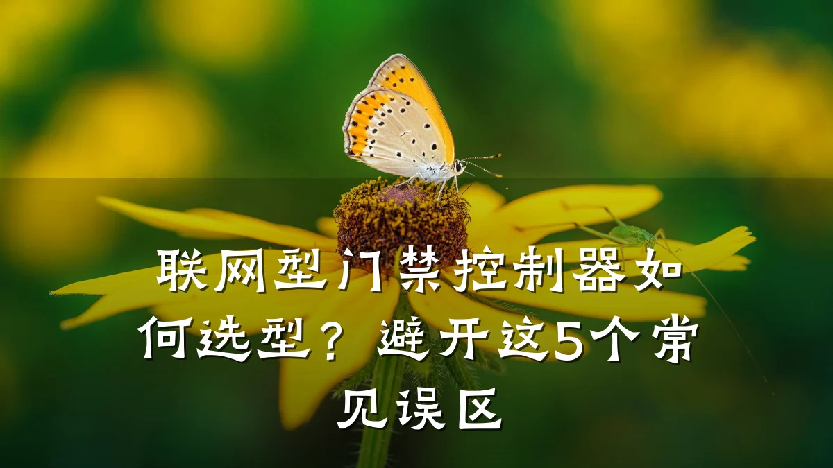 联网型门禁控制器如何选型?避开这5个常见误区